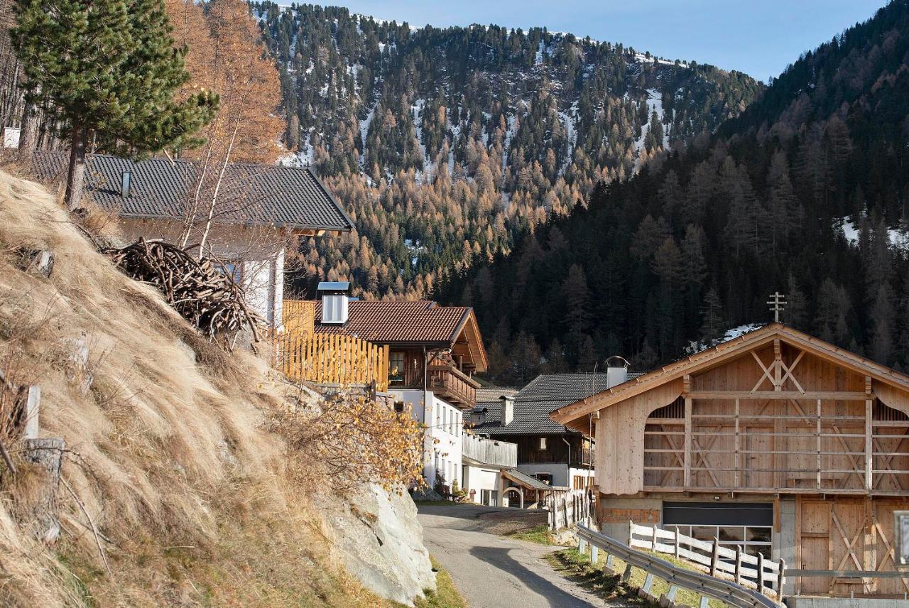 Apt Bergblick Hinterproslhof Appartement Sarentino Buitenkant foto